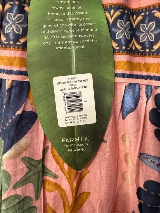 Farm Rio Floral Tie-Shoulder Sundress - Picture 3 of 3